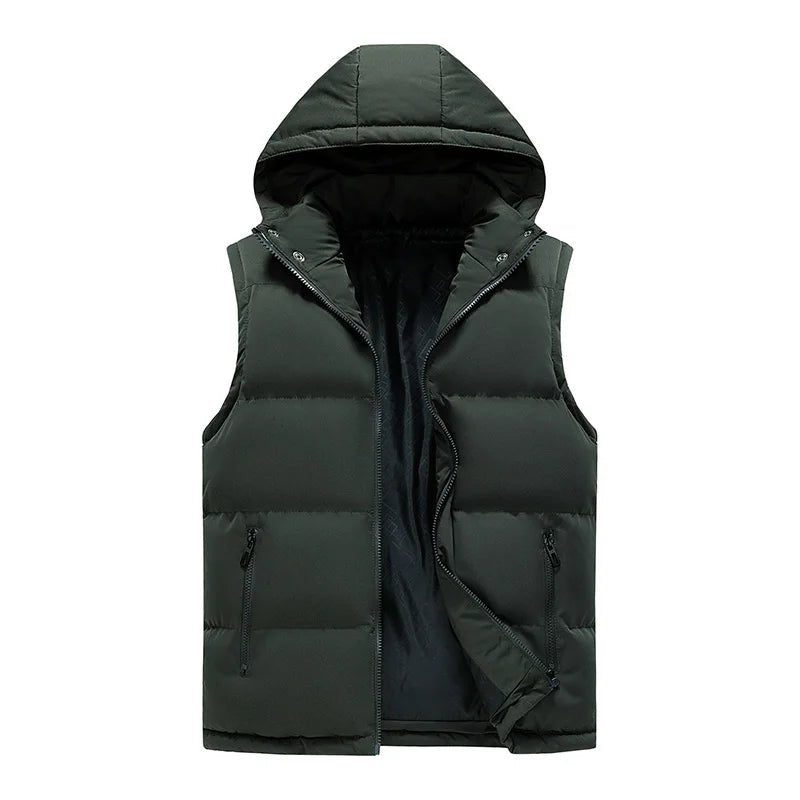 Doudoune à Capuche sans manches - SKM SHOP