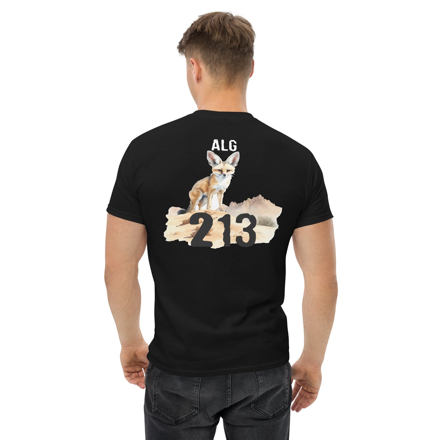 T-shirt Algerie Vibes Black - SKM SHOP