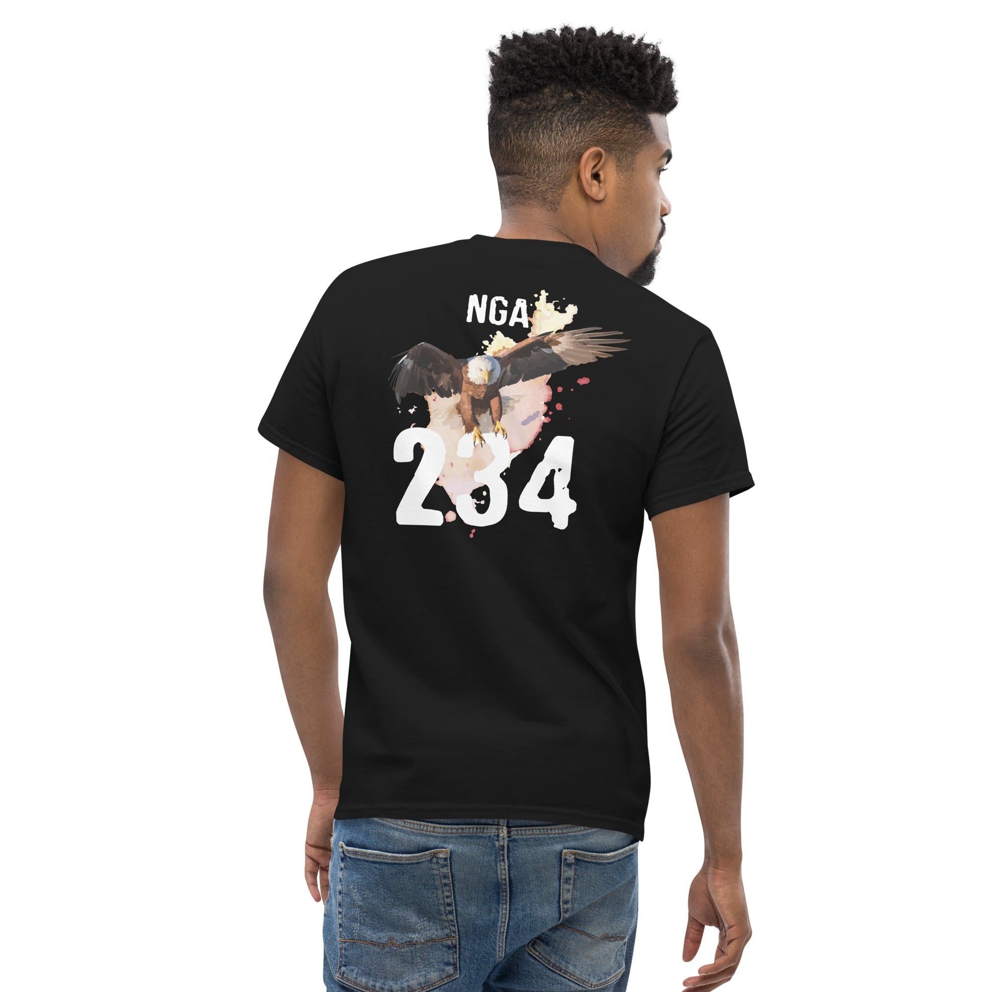 T-shirt Nigeria Vibes Black - SKM SHOP