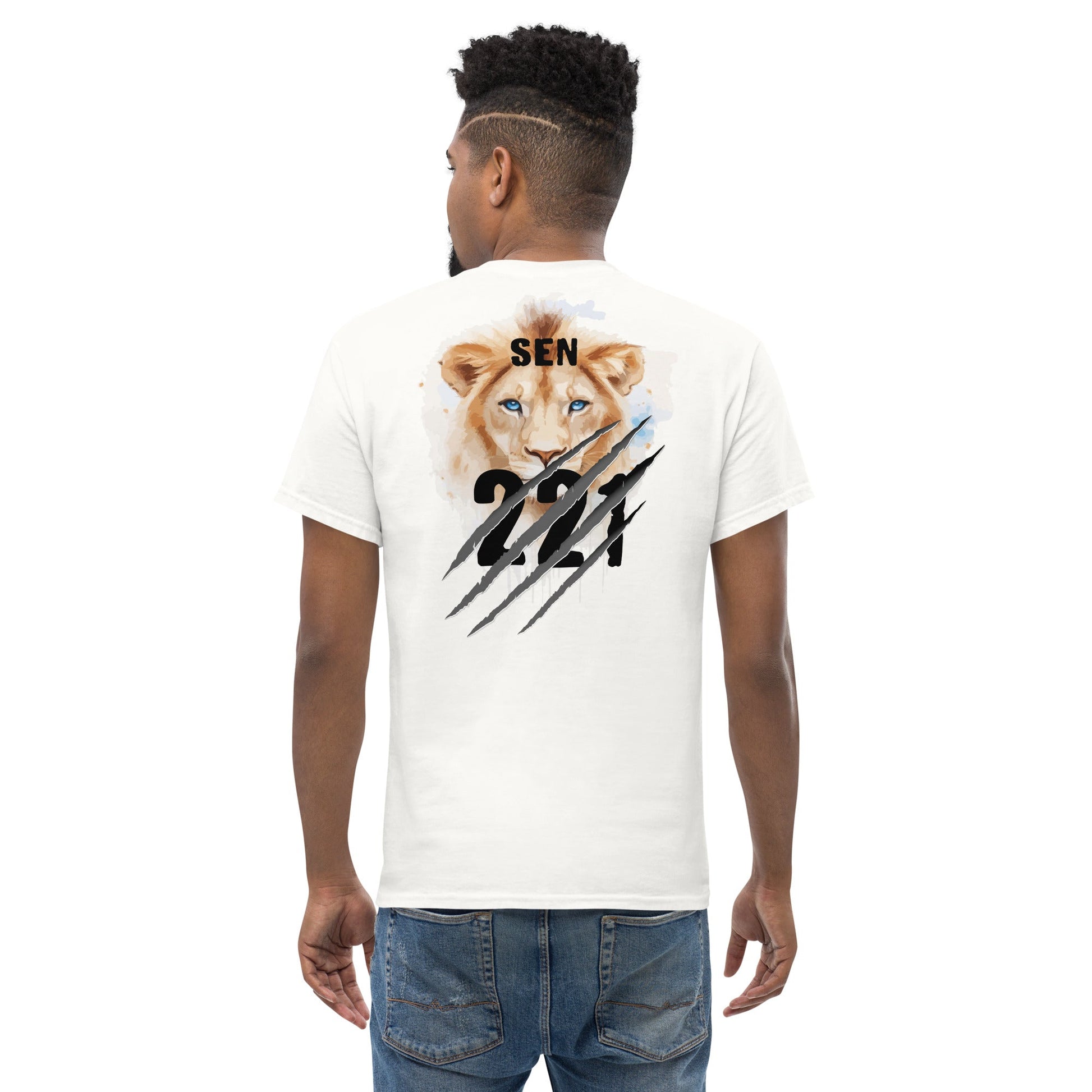 T-shirt Sénégal Vibes White - SKM SHOP