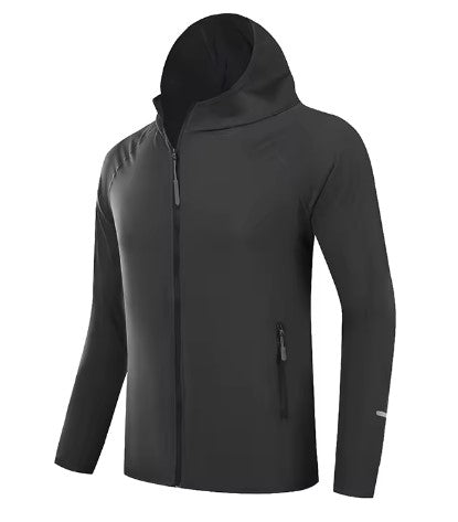 Veste de Course Légère Réfléchissante – Séchage Rapide & Protection Solaire - SKM SHOP