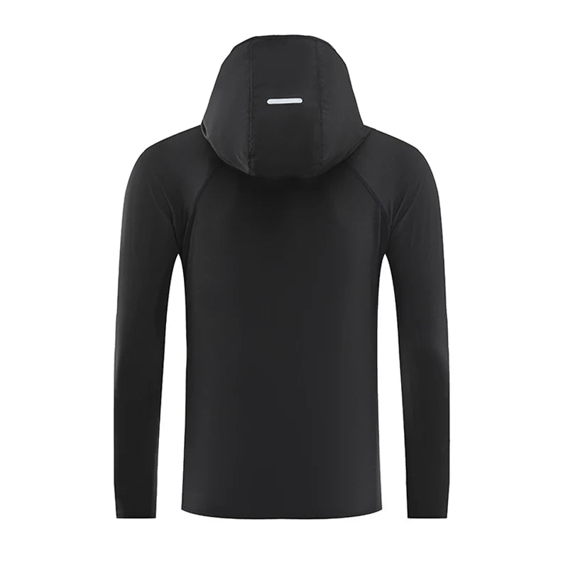 Veste de Course Légère Réfléchissante – Séchage Rapide & Protection Solaire - SKM SHOP