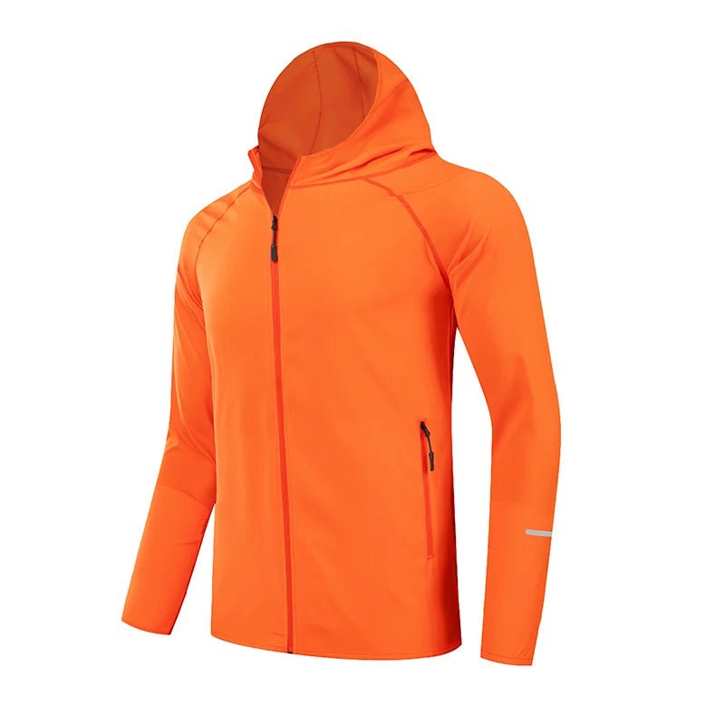 Veste de Course Légère Réfléchissante – Séchage Rapide & Protection Solaire - SKM SHOP